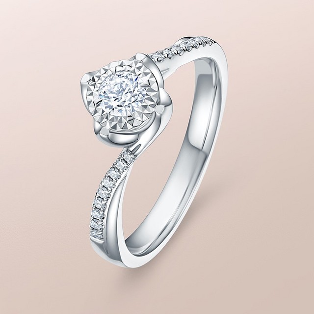 dr钻戒(darry ring)believe系列 浪漫款 23分 h色-dr钻戒官网