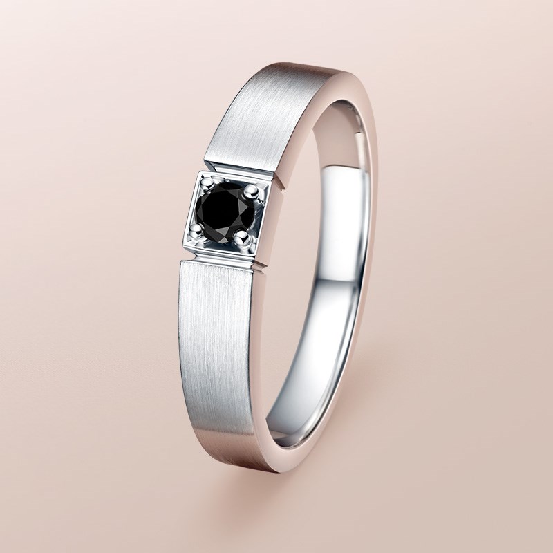Dr男戒 With You系列黑骑士男戒图片及价格 Dr钻戒官网 Dr男戒 With You系列黑骑士男戒图片及价格 Dr钻戒官网
