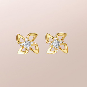 dr爱的礼物 winds love系列 唯美款 风车 耳饰