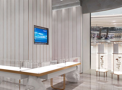 戴瑞珠宝开在台州万达广场的实体店