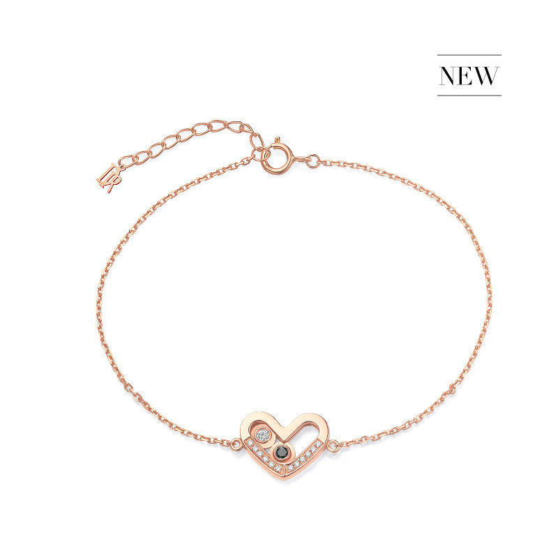 点击图片了解dr钻戒sweetie系列新品sweetie系列新品——心形手链 在