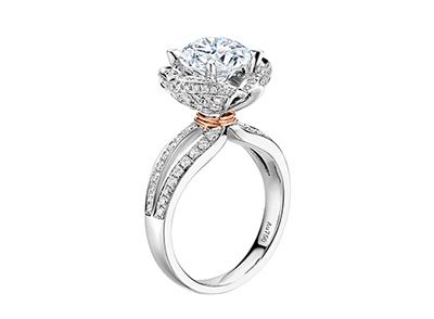 翡翠新款钻石戒指图片大全集 五注意钻石戒指款式的选择在选择钻石戒指时