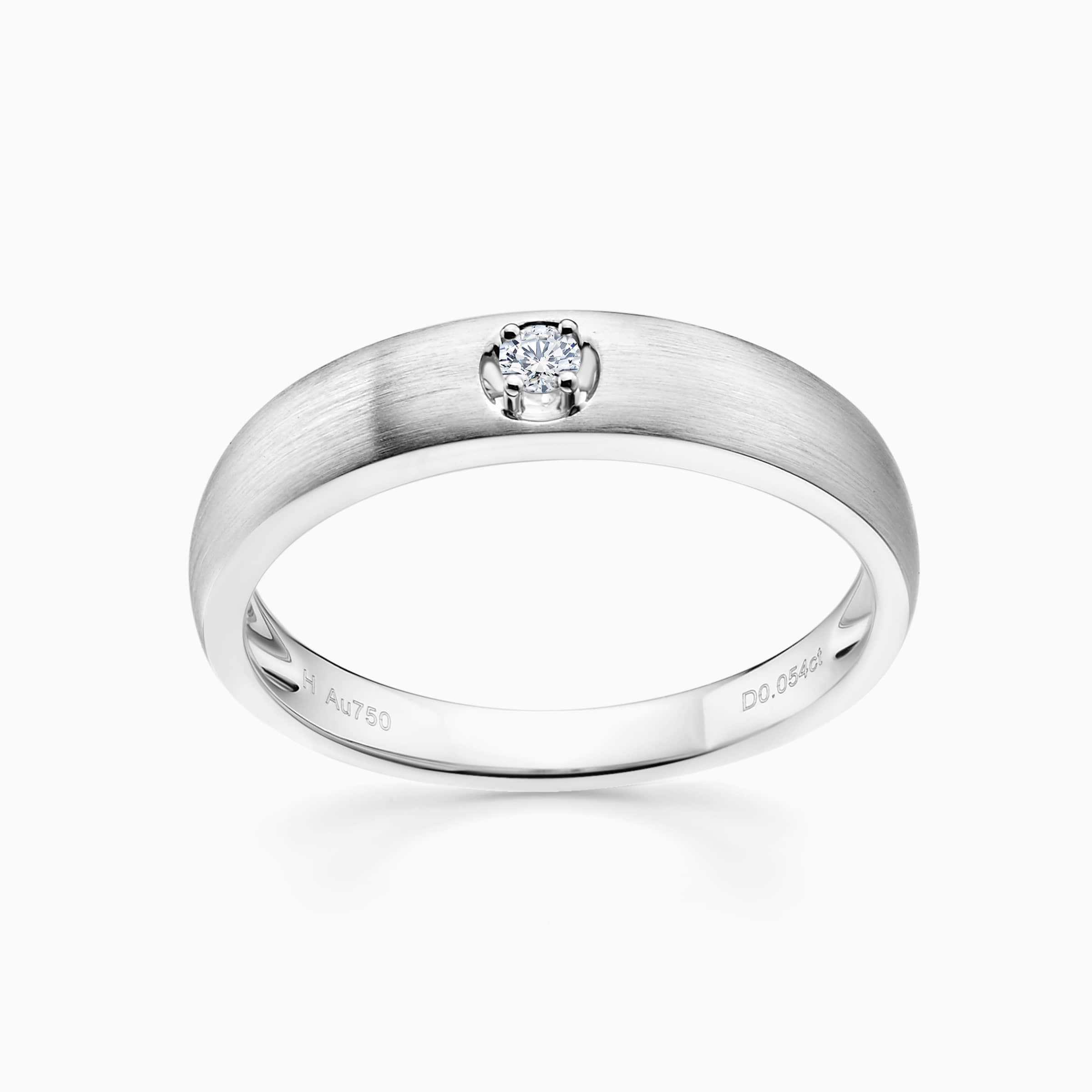 Darry Ring cool wedding ring for man in platinum