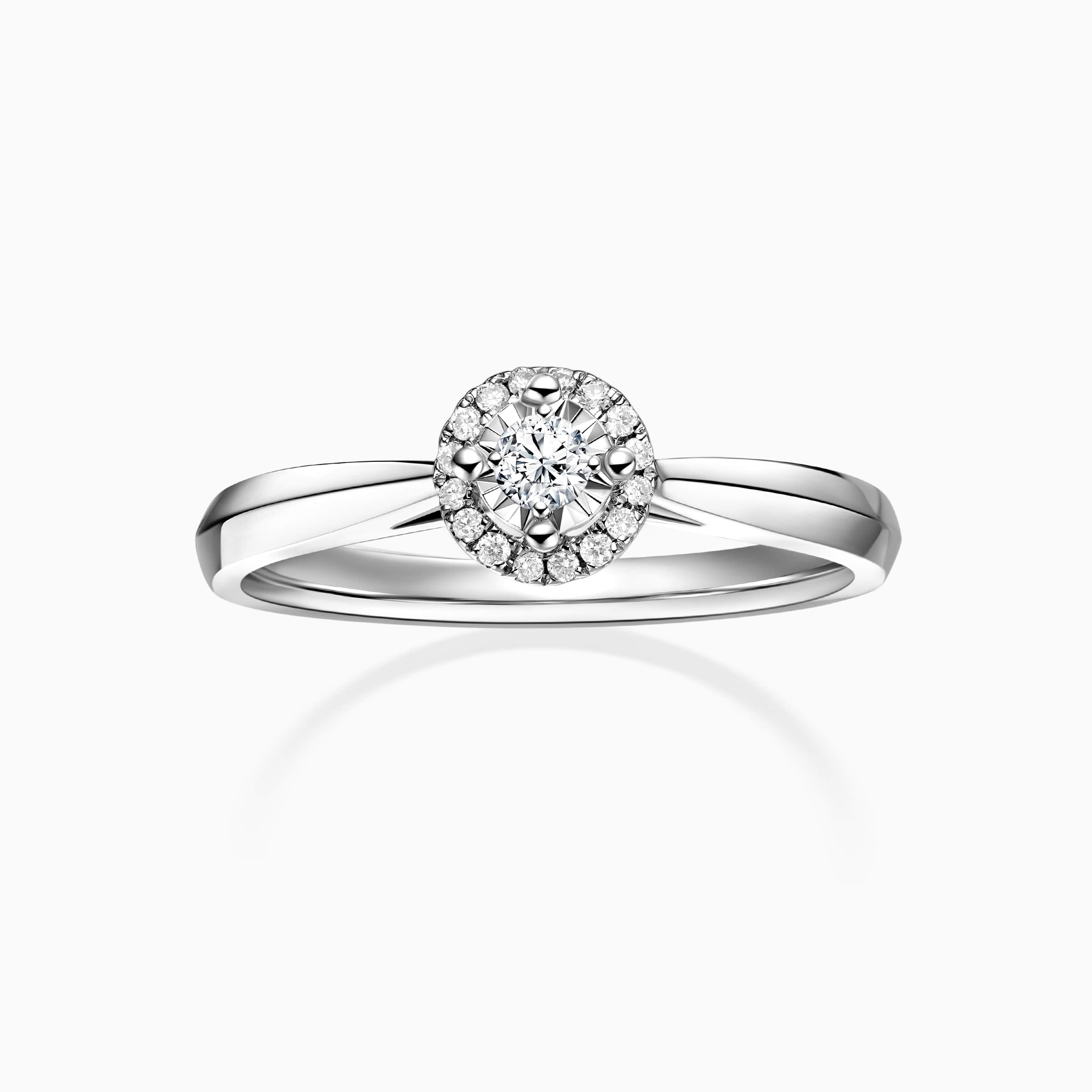 Darry Ring white gold promise ring