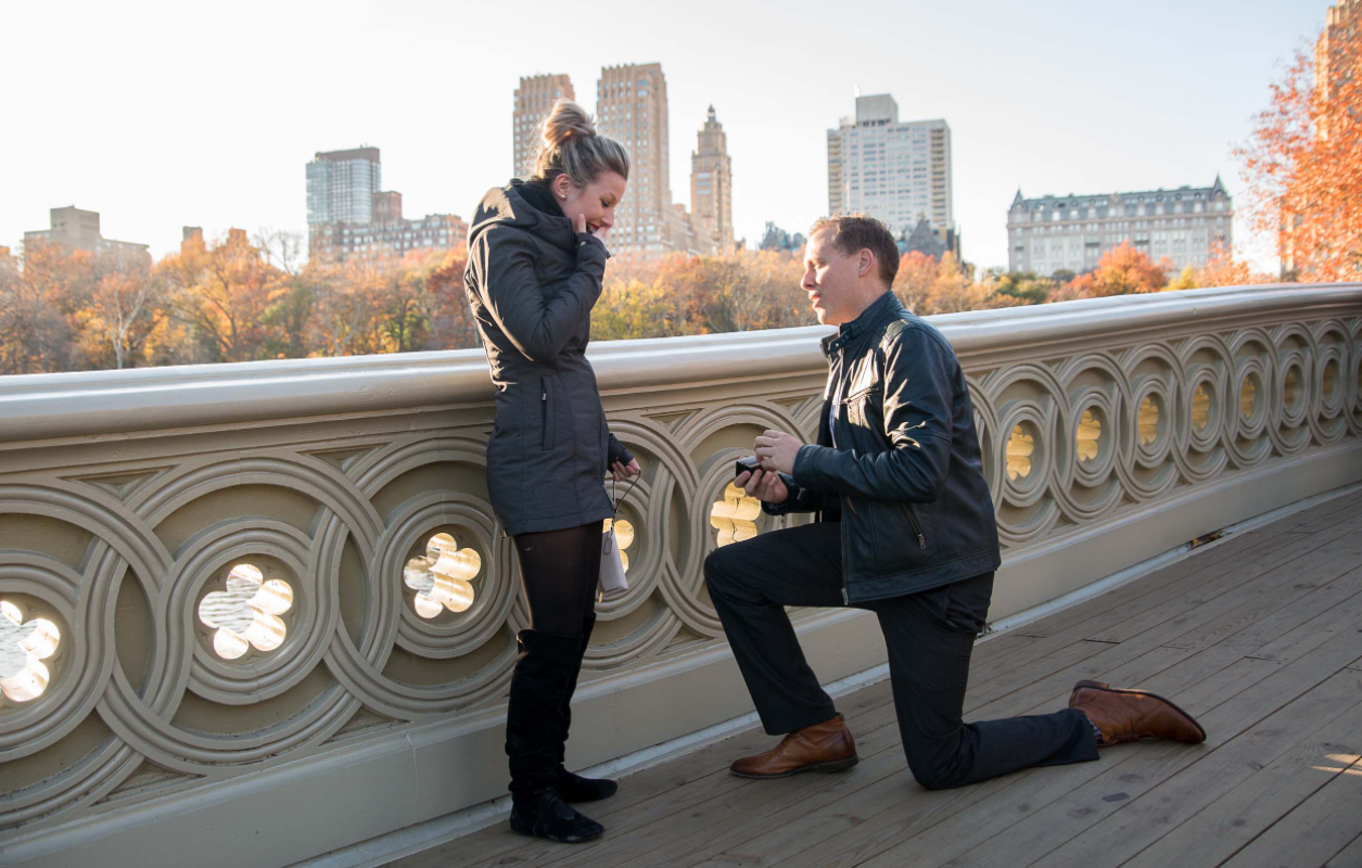 best proposal place at Central Park