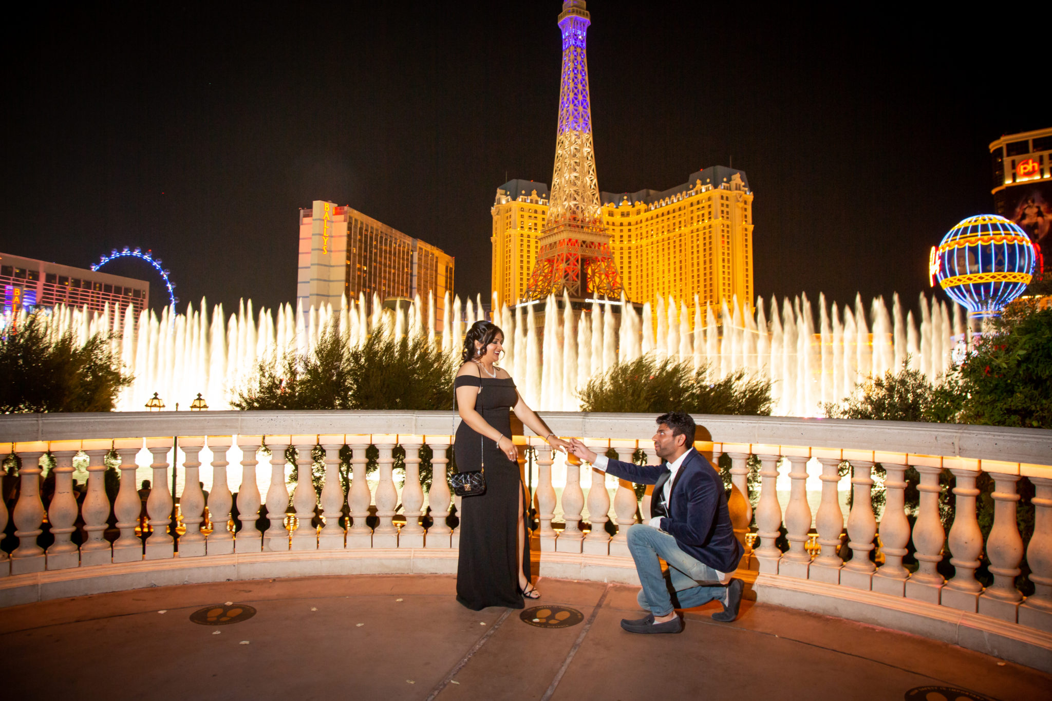 best place to propose in the Las Vegas