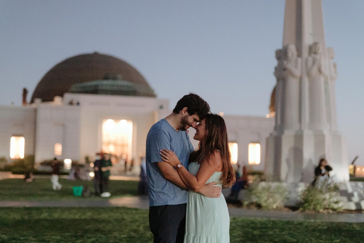 best place to propose at Griffith Observatory