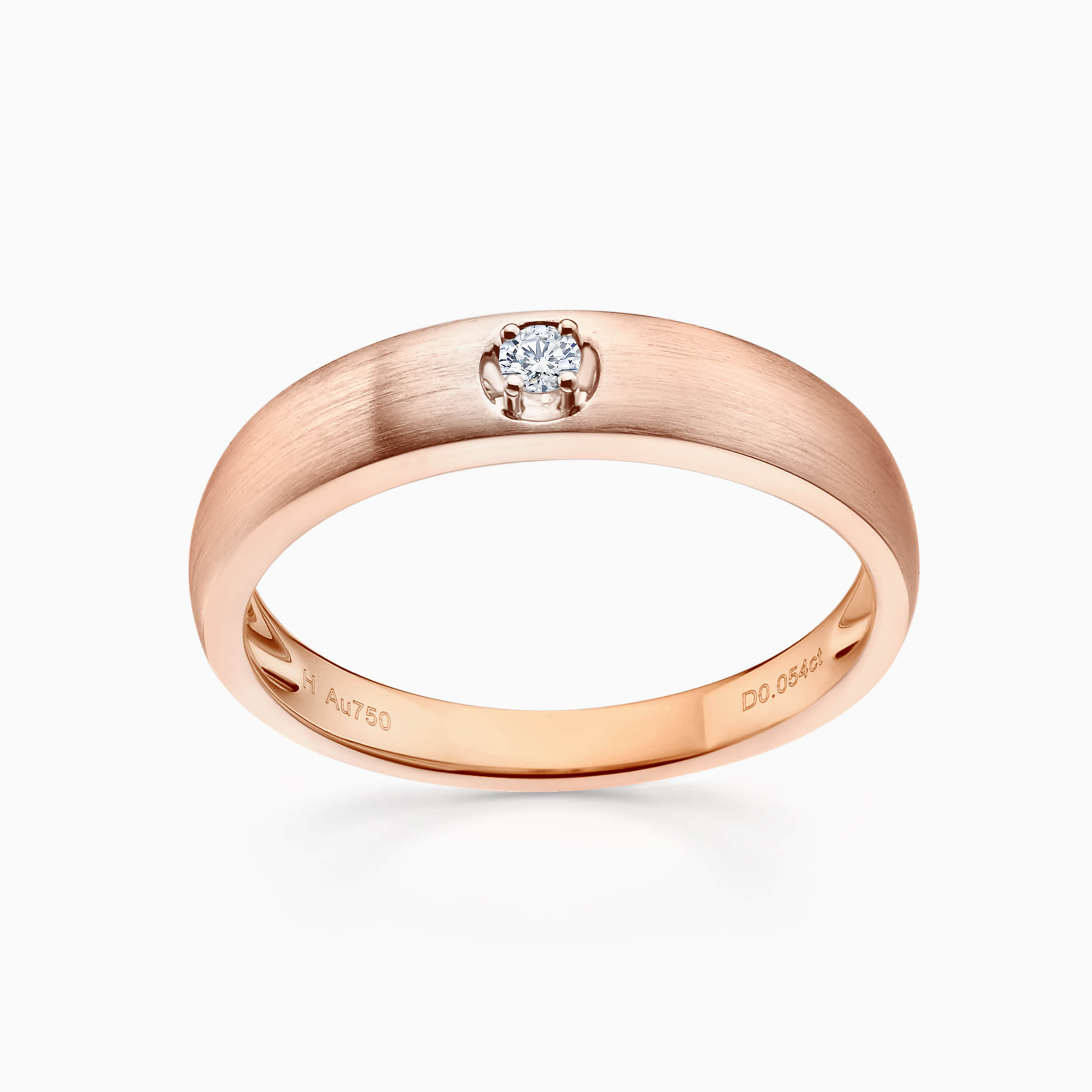 Darry Ring cool wedding ring for man in rose gold