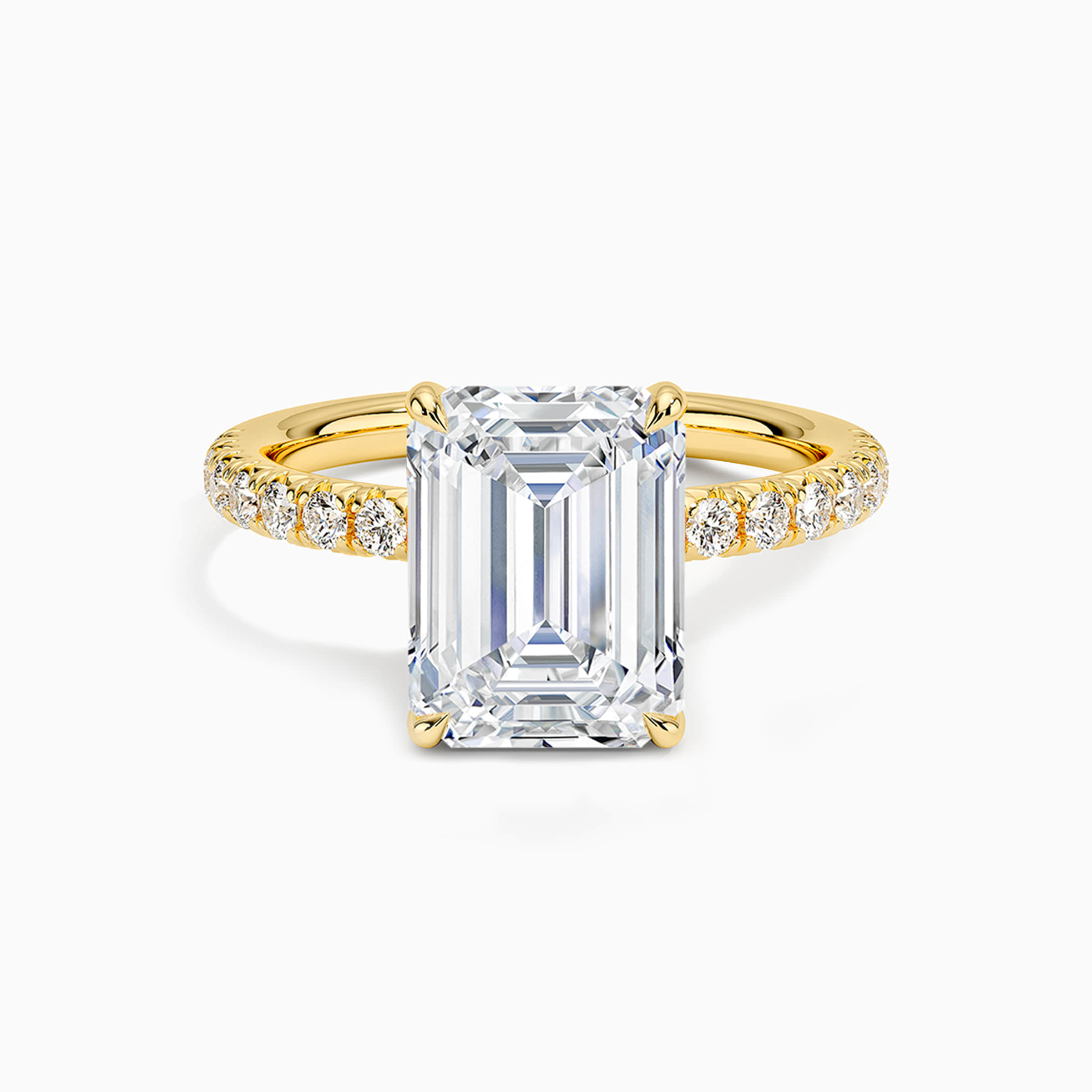 Darry Ring emerald cut promise ring