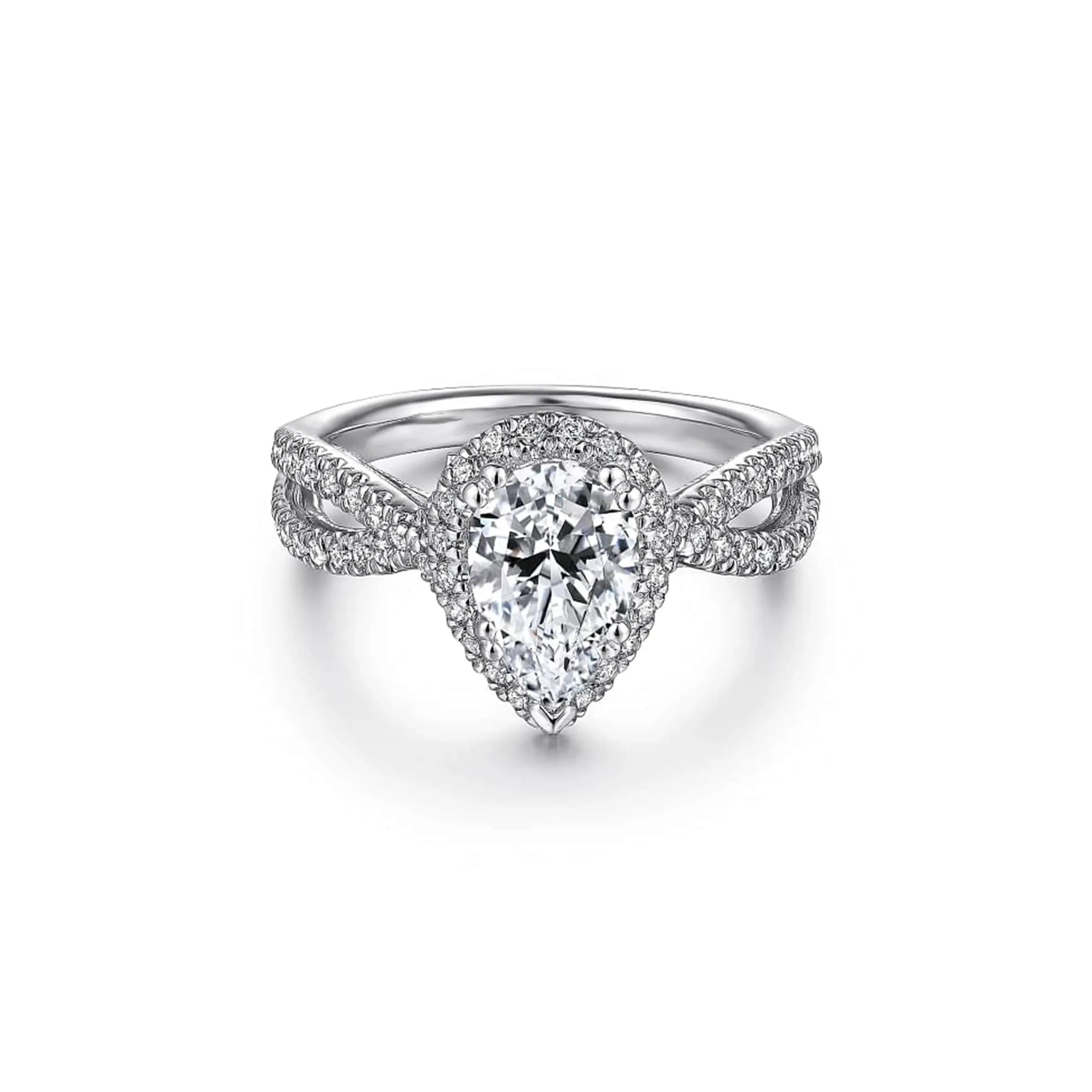 darry ring pear cut promise ring