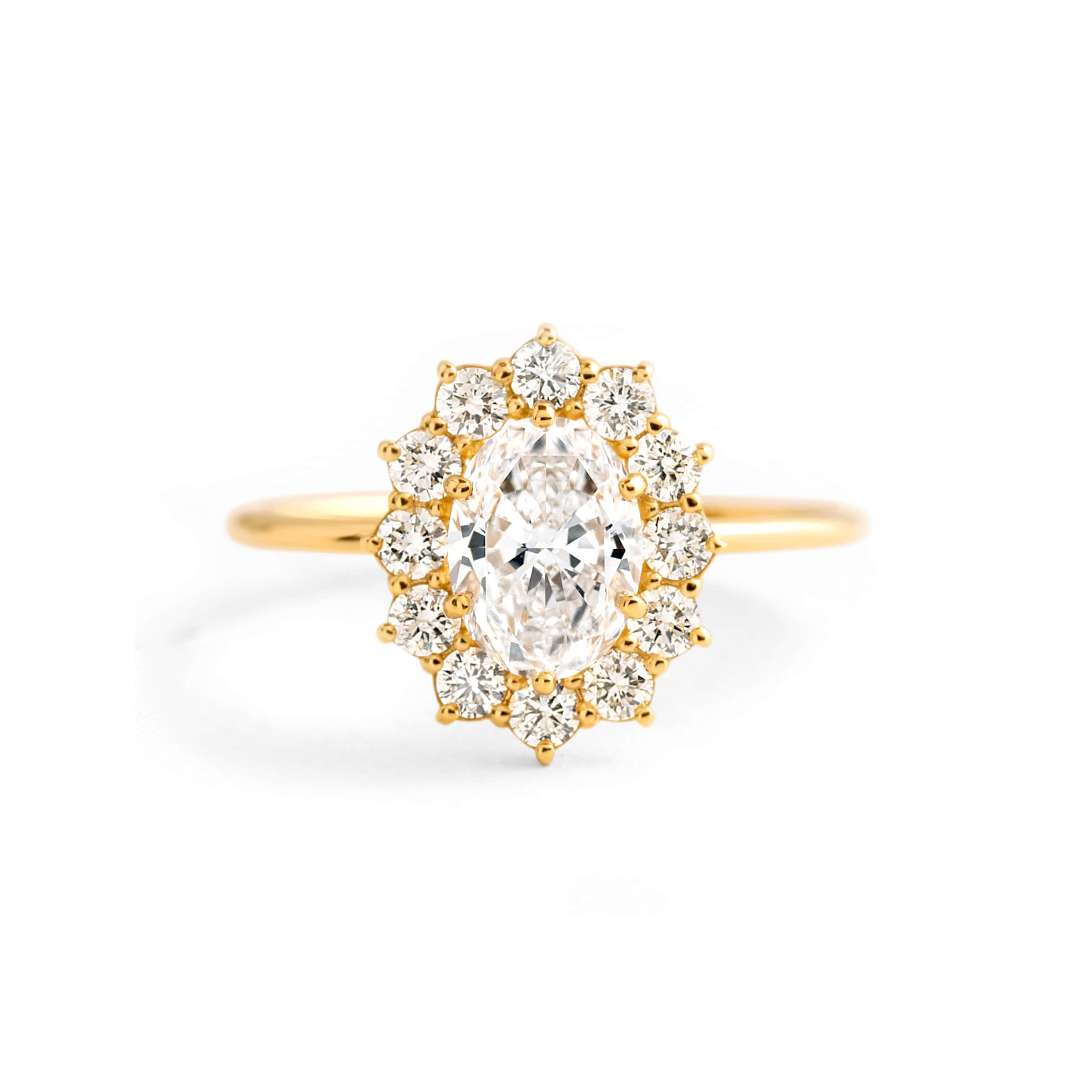 Darry Ring yellow gold promise ring