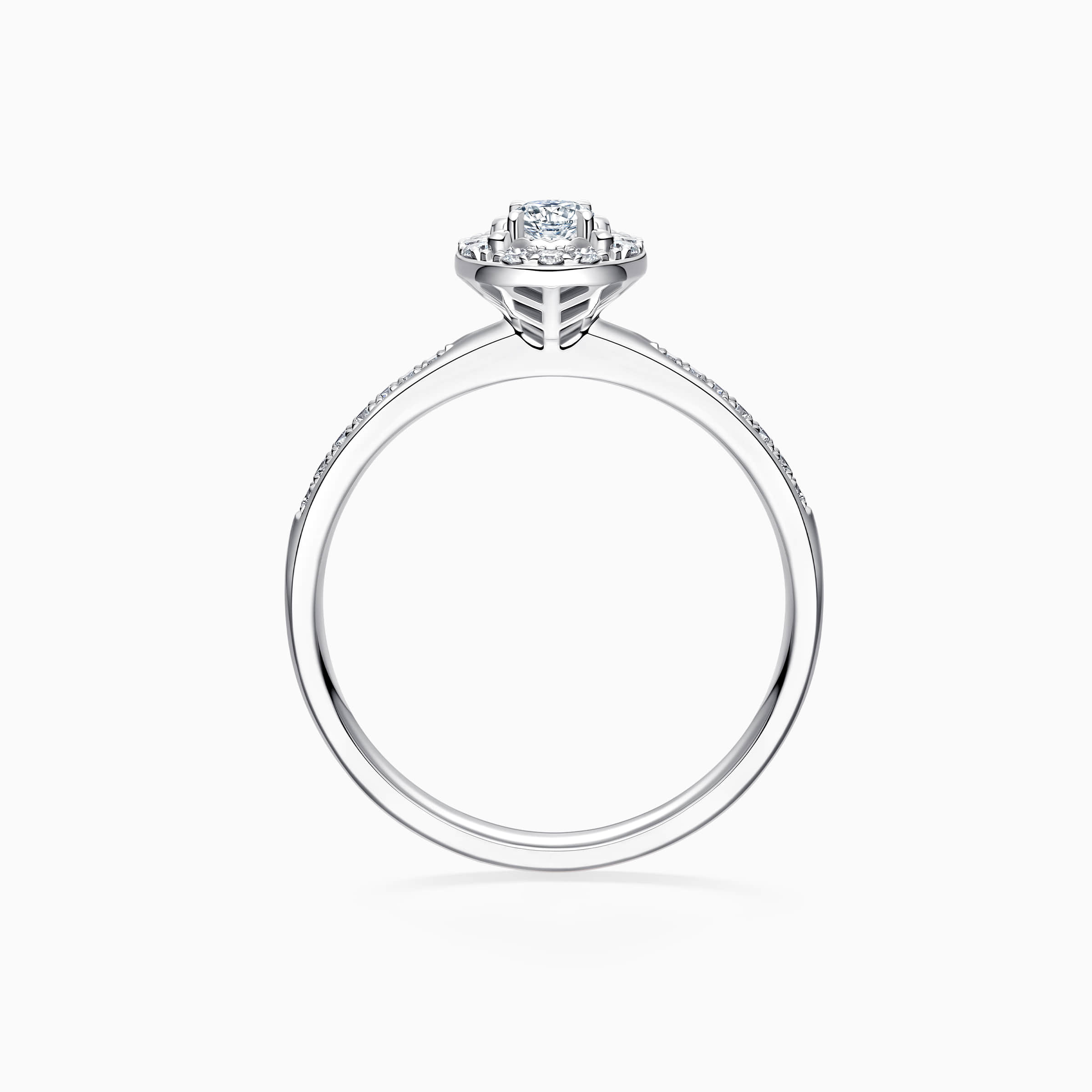 DR Engagement RingsDR PAIRSseries Simple luxury Propose diamond ringA ...