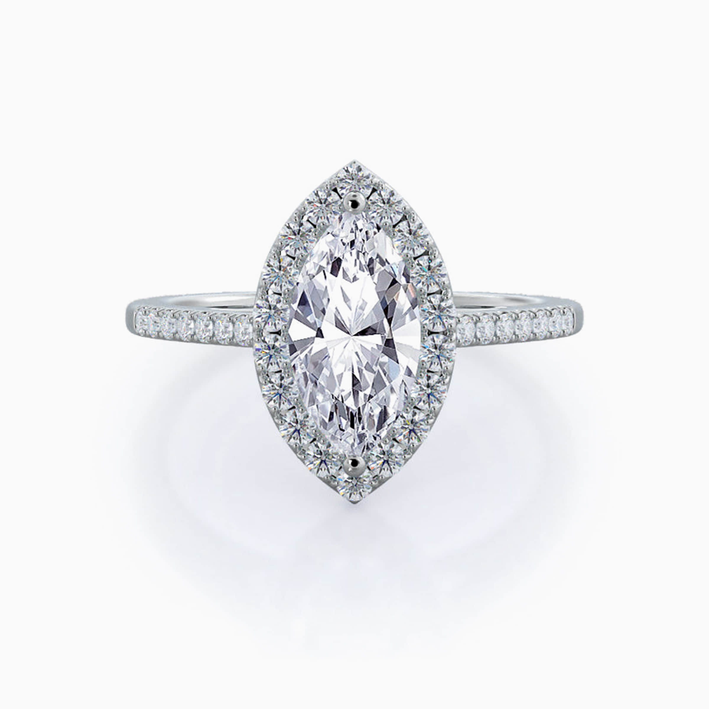 Darry Ring marquise cut engagement ring