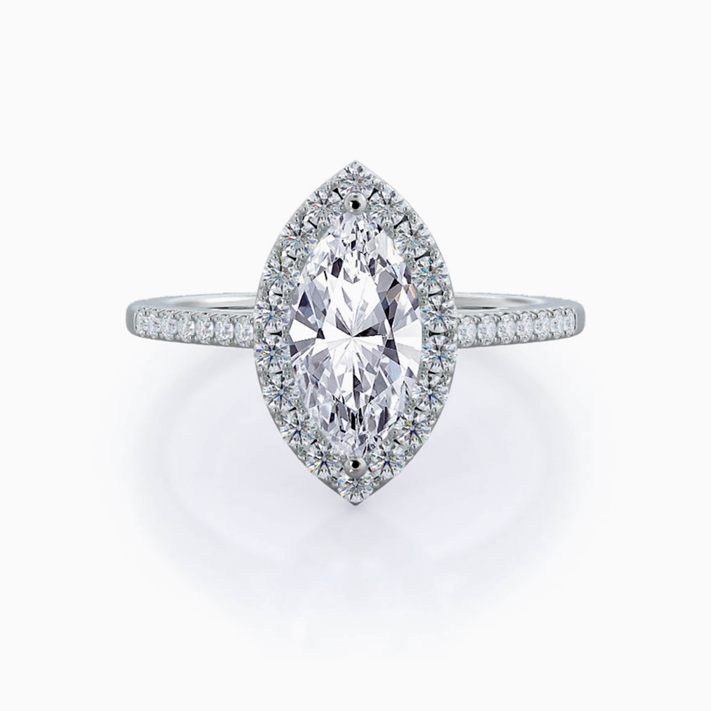 Darry Ring marquise cut engagement ring
