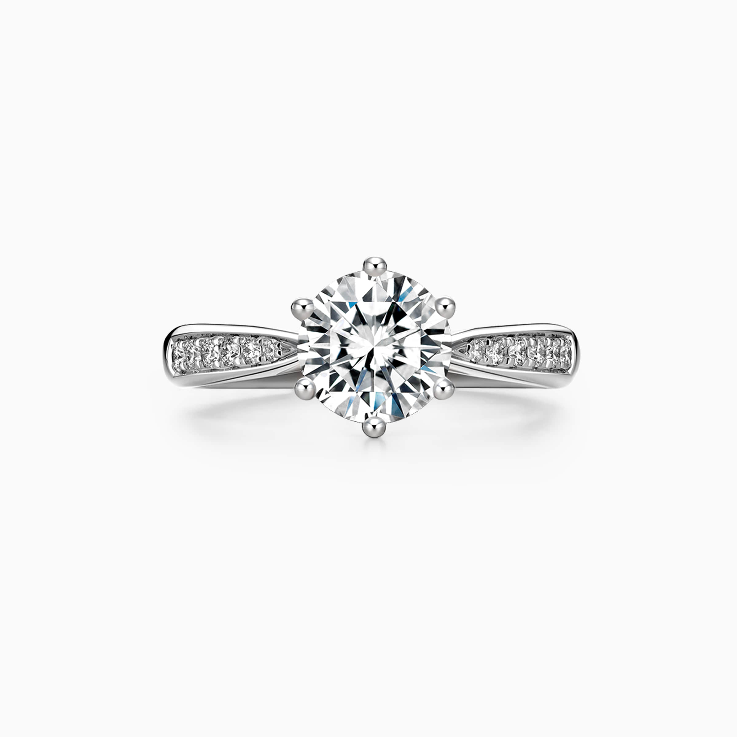 Darry Ring 6 prong engagement ring