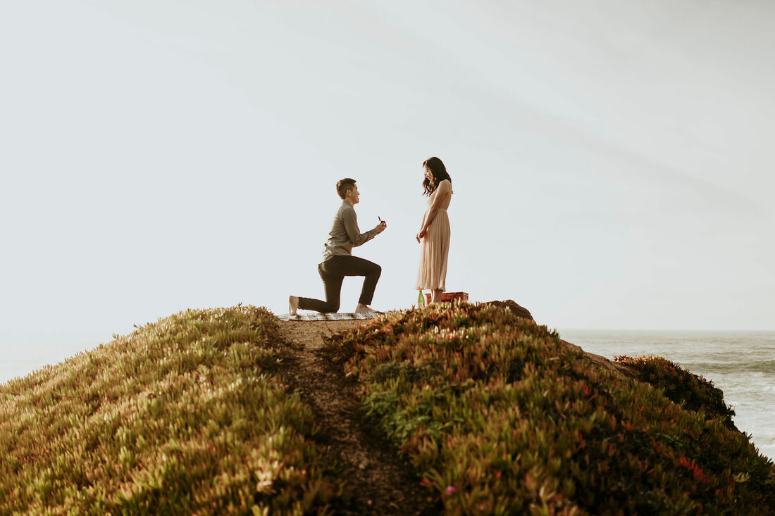 best place to propose at Big Sur