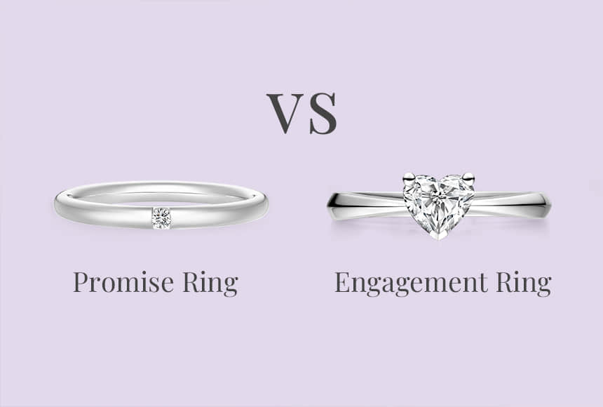 difference between promise ring and engagement ring