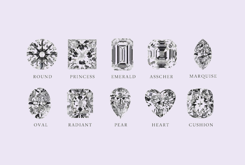 10 most popular diamond shapes