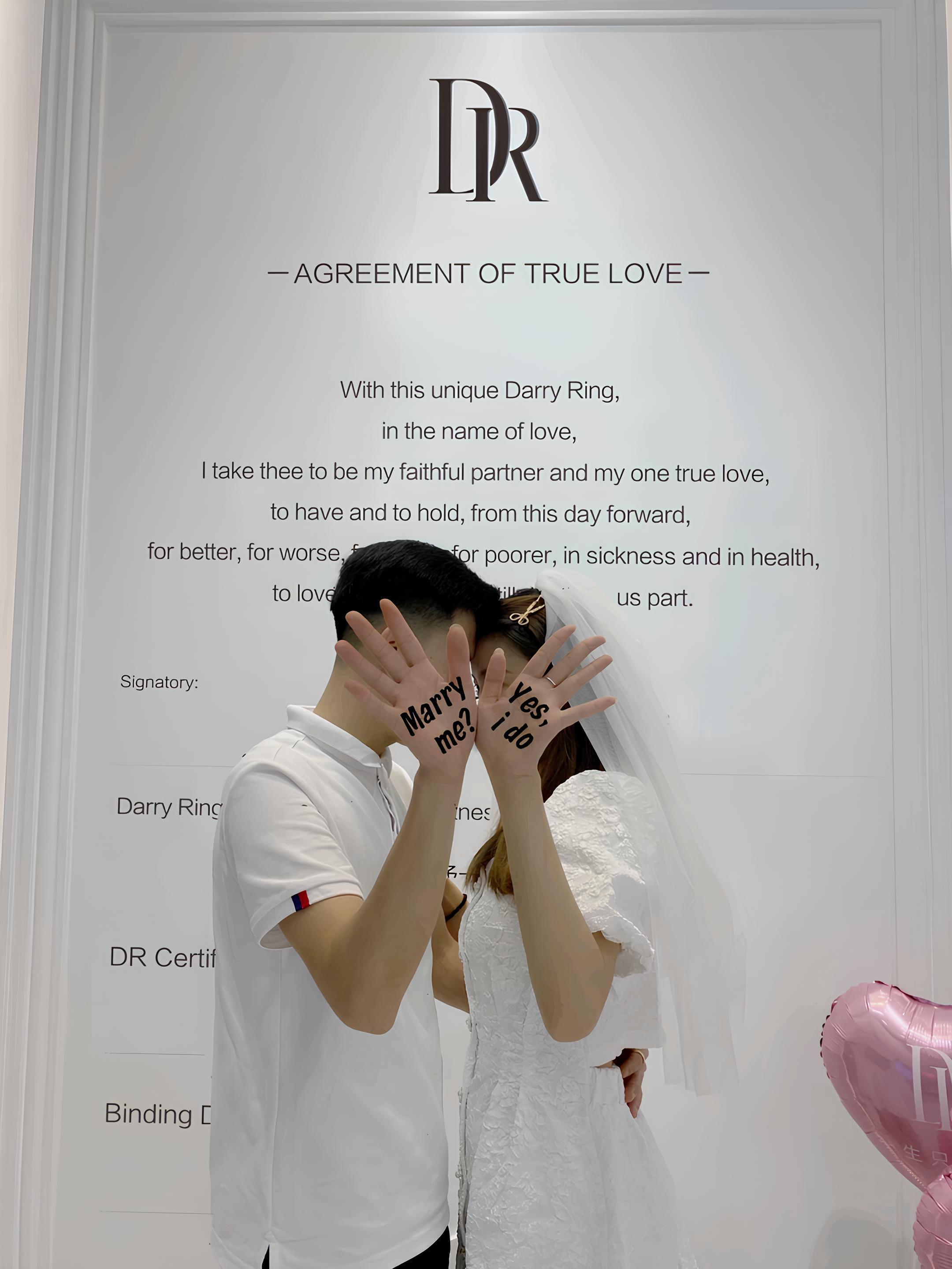 Darry Ring True Love Agreement Wall