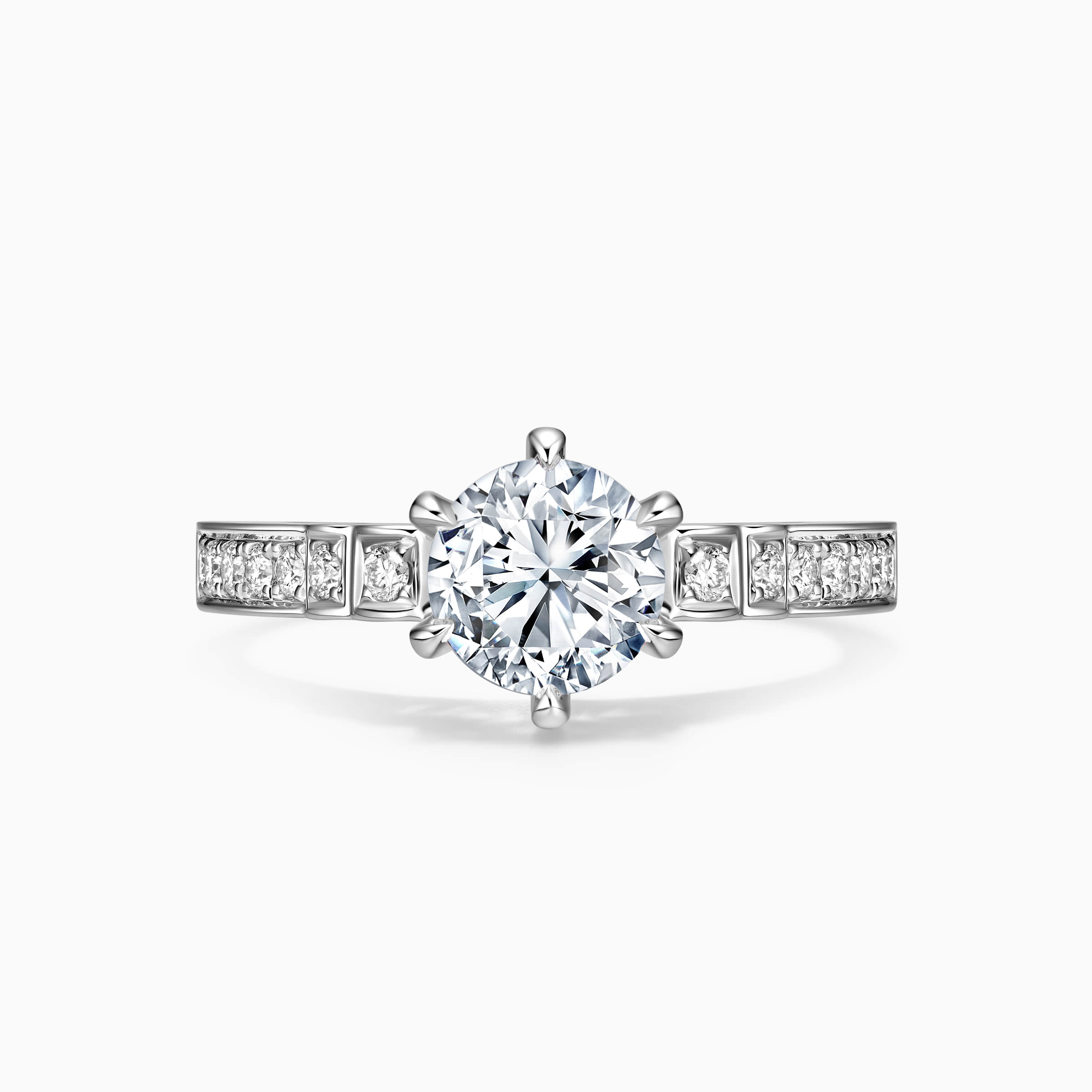 Darry Ring Love Mark engagement ring