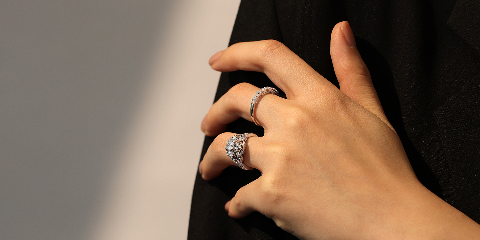 Darry Ring platinum diamond rings are friendlier to sensitive skin