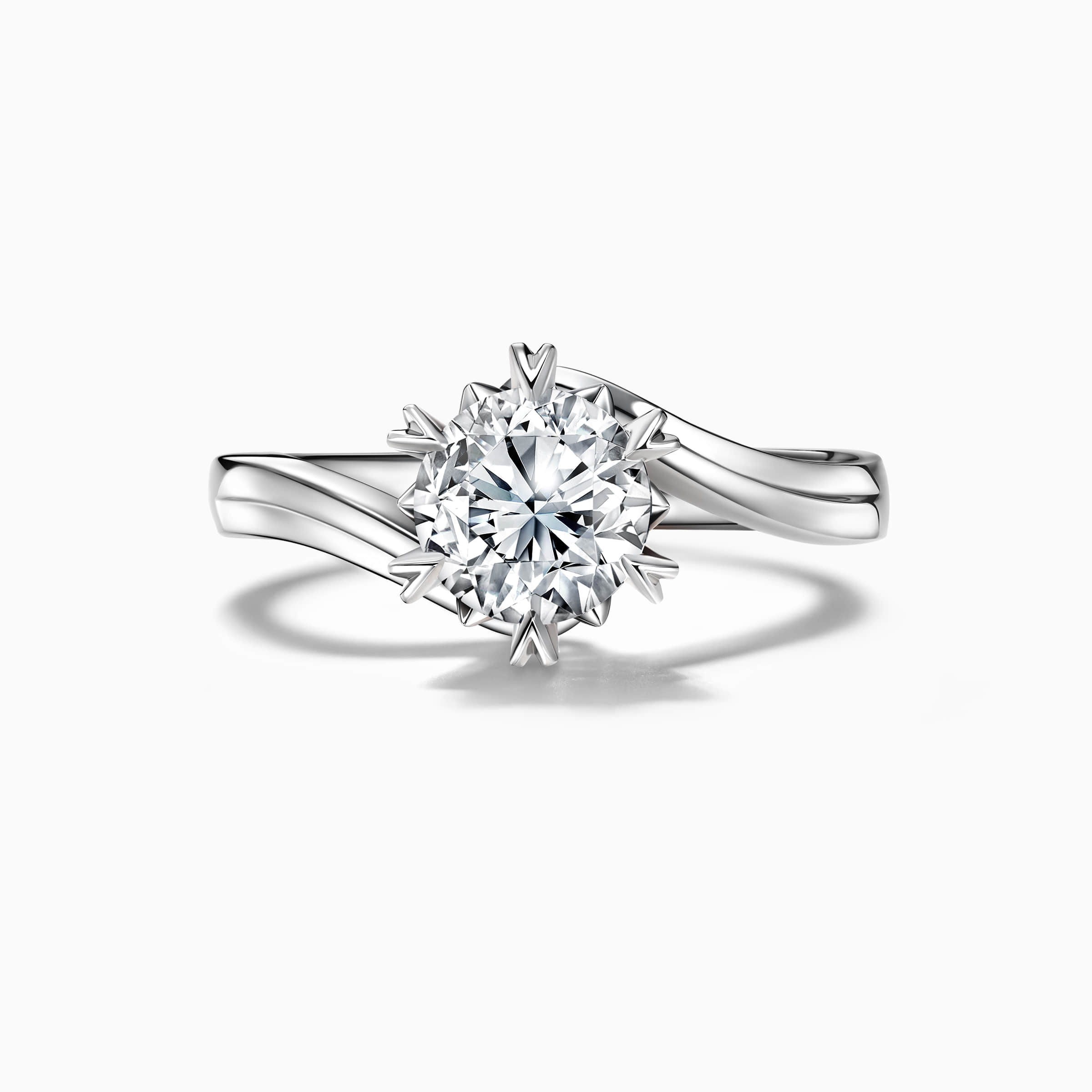 Darry Ring snowflake engagement ring