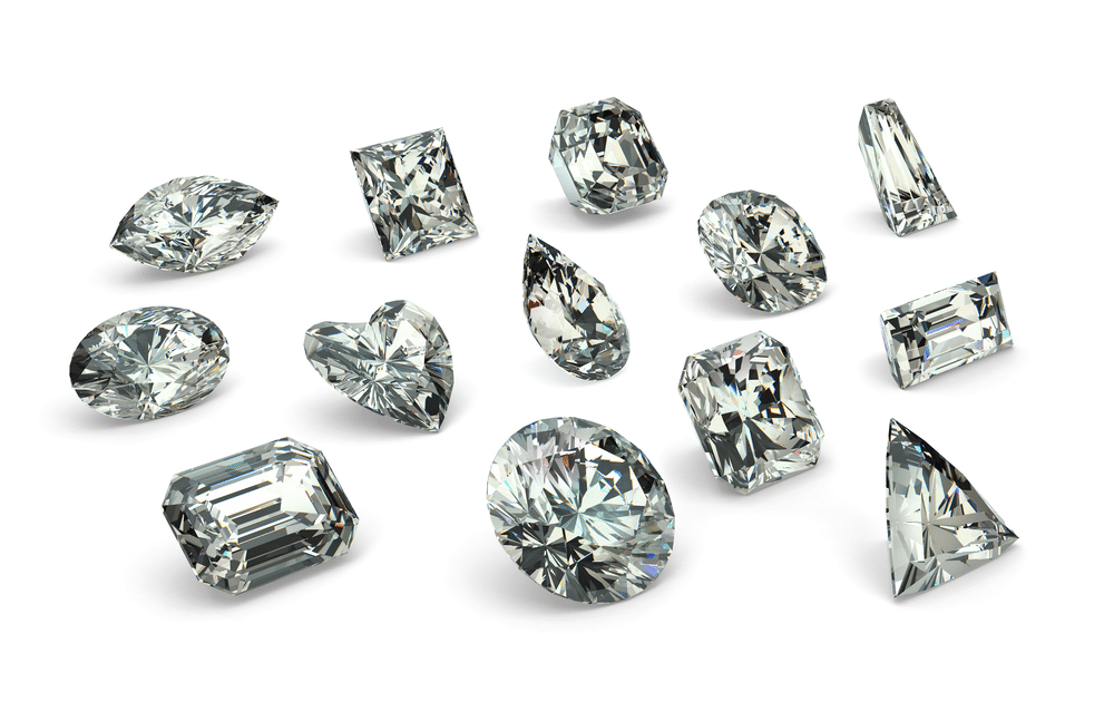 All types of sale diamond cuts