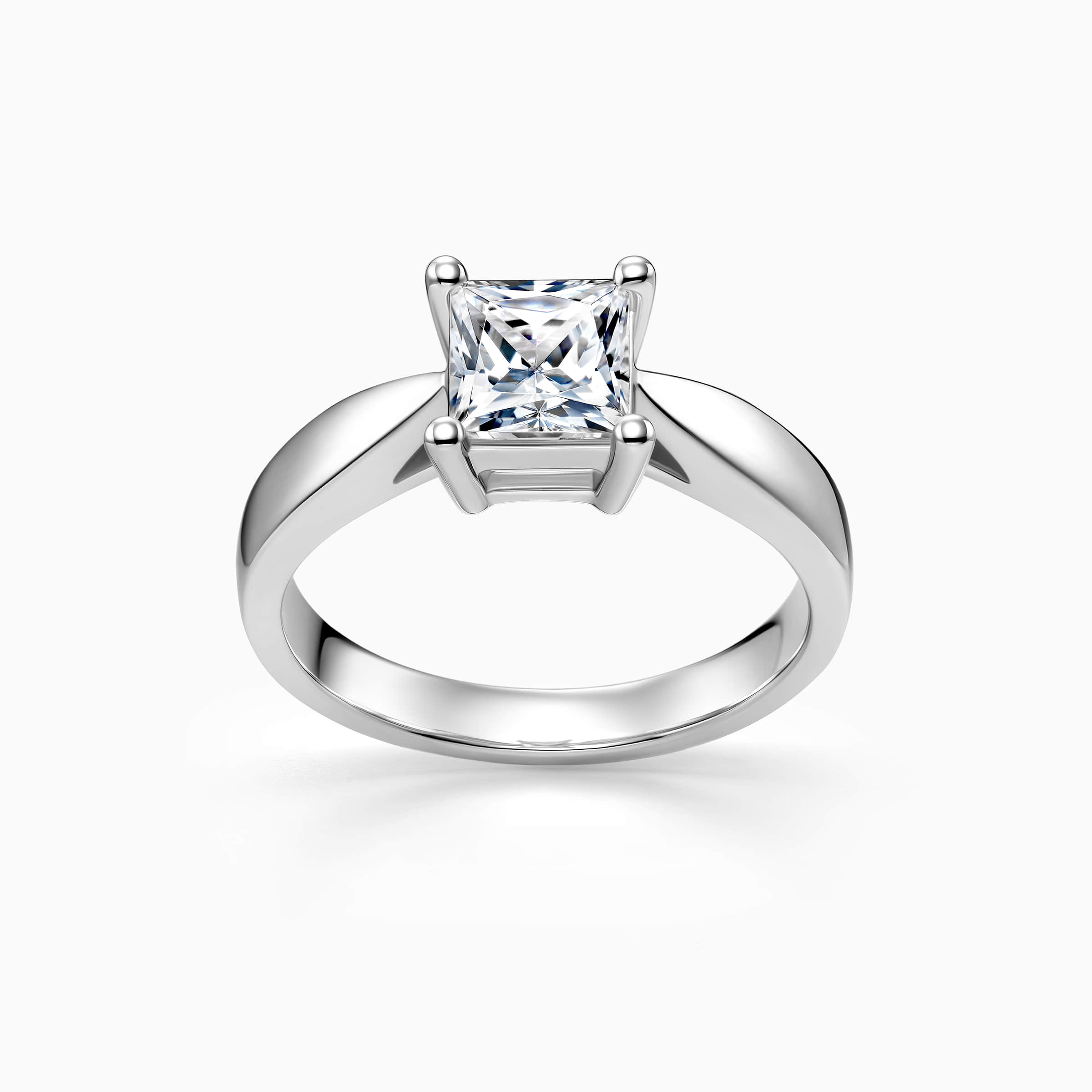 Darry Ring princess cut solitaire ring