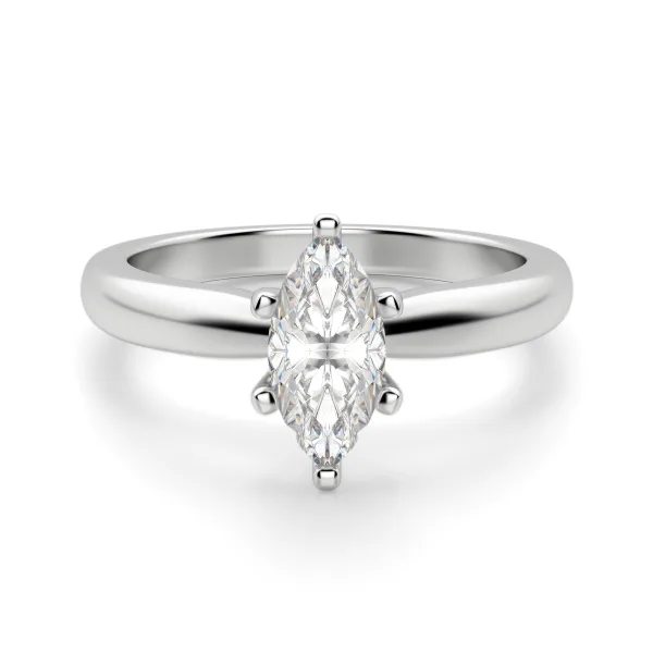 marquise cut solitaire ring