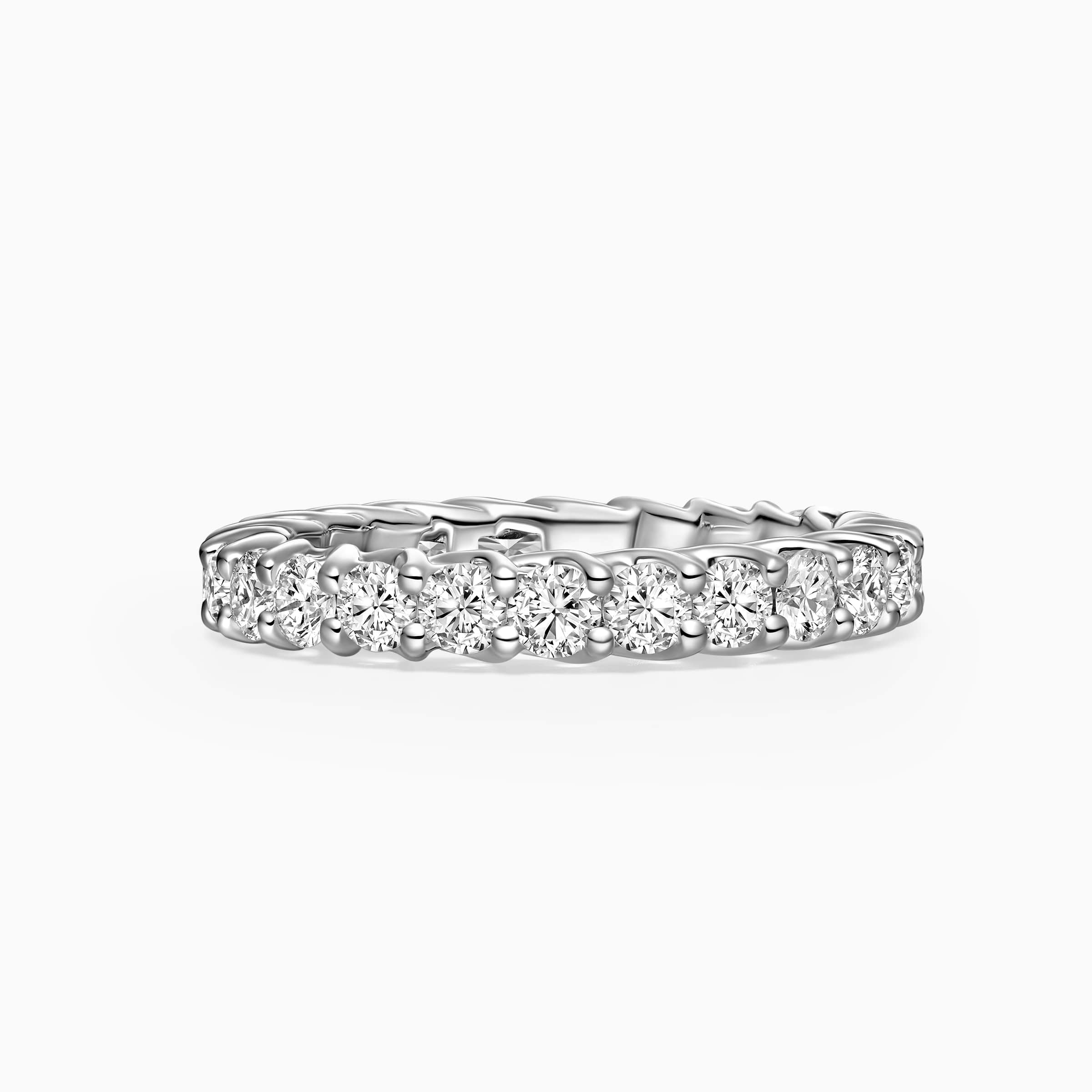 Darry Ring claw set eternity ring