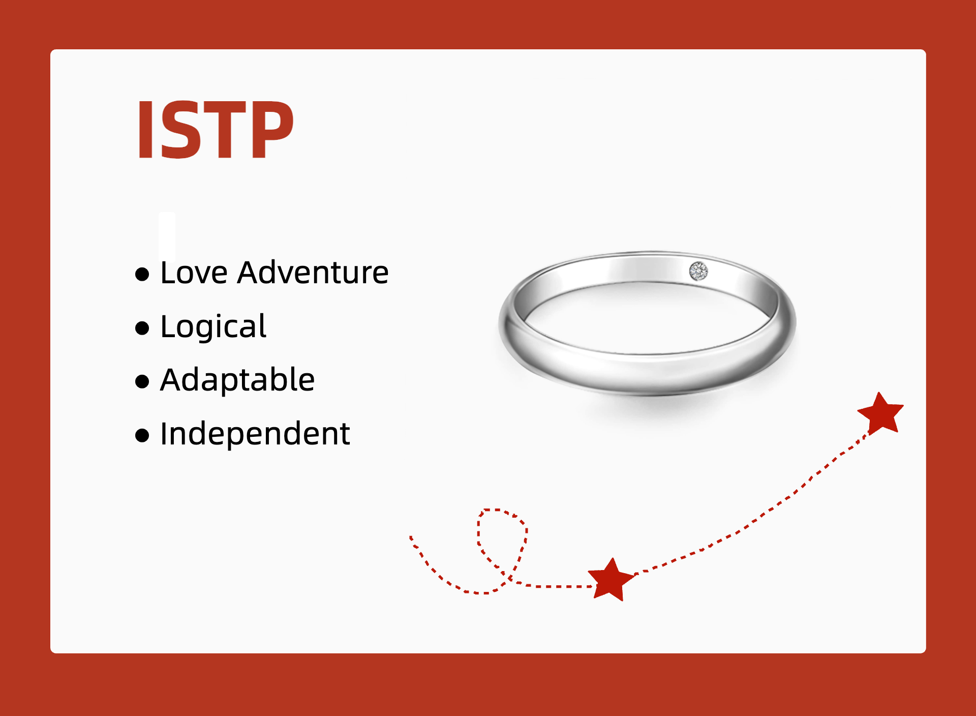 DR Diamond Ring for ISTP