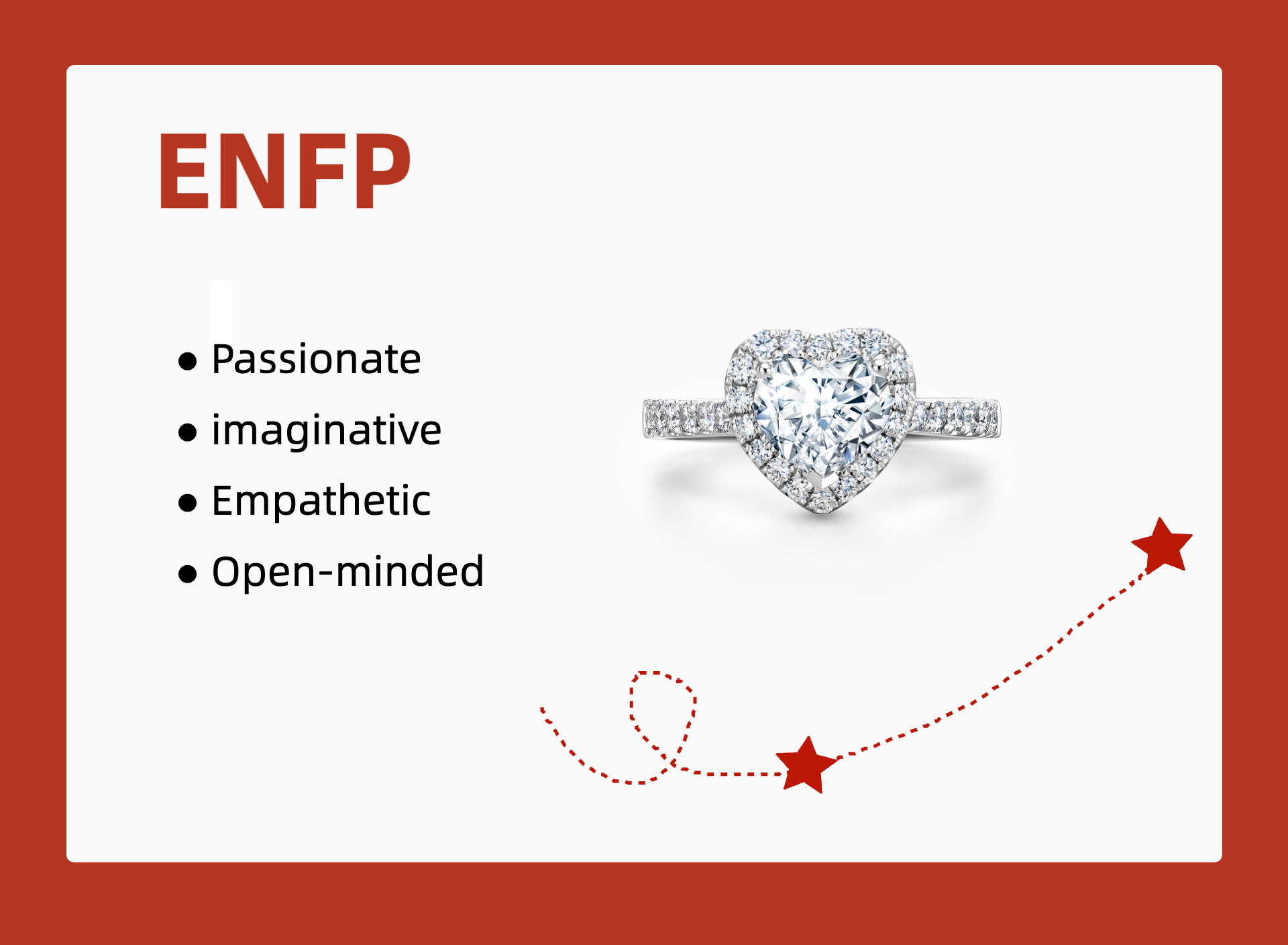 DR Diamond Ring for ENFP