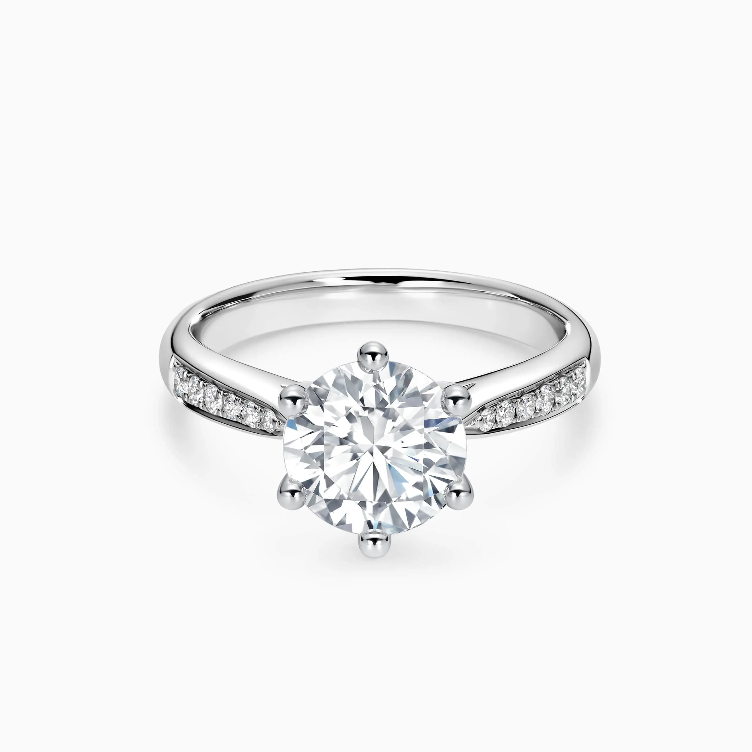 Round Cut Diamond Ring