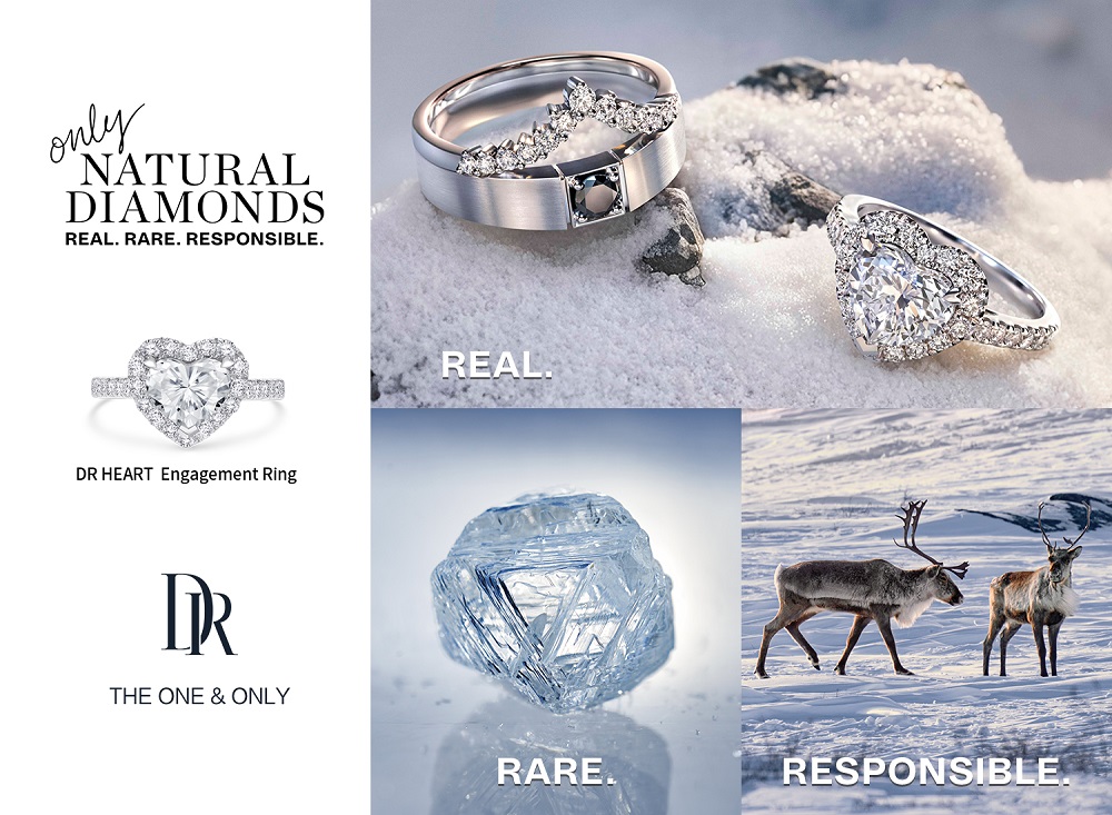 Darry Ring Works with Natural Diamond Council