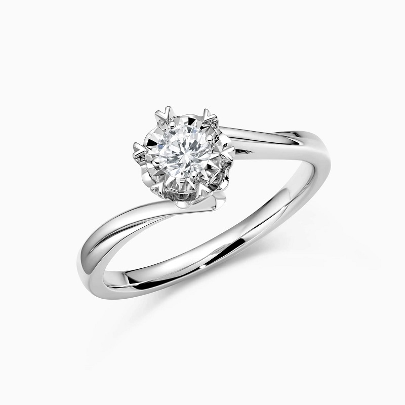 Round Valentine Day Ring