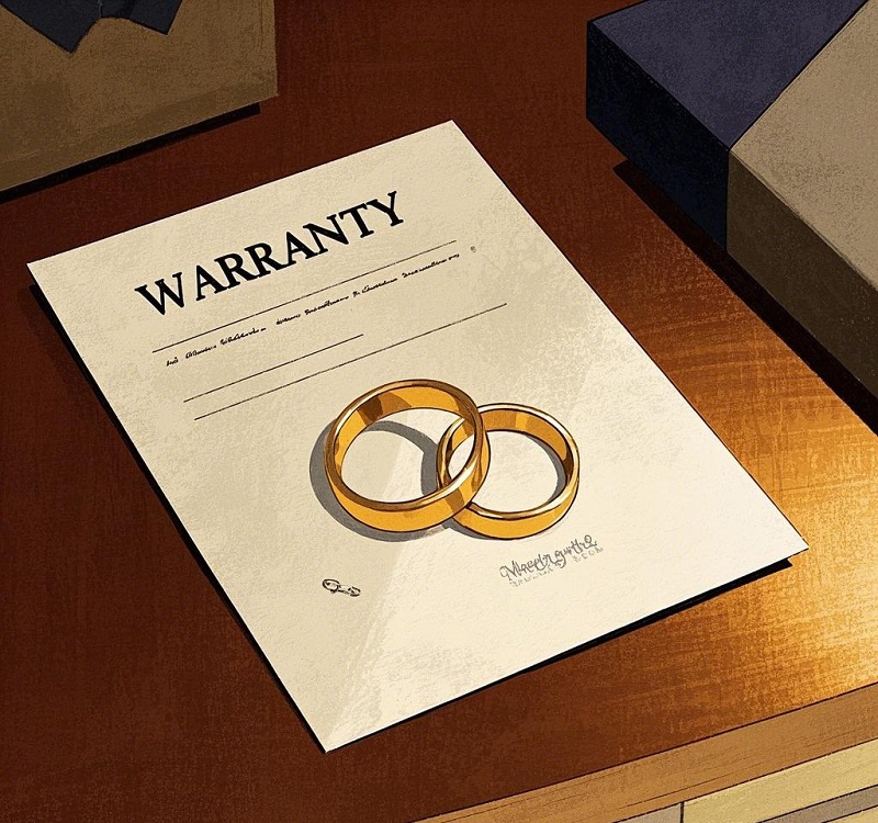 Choose Engagement Ring with Warranty