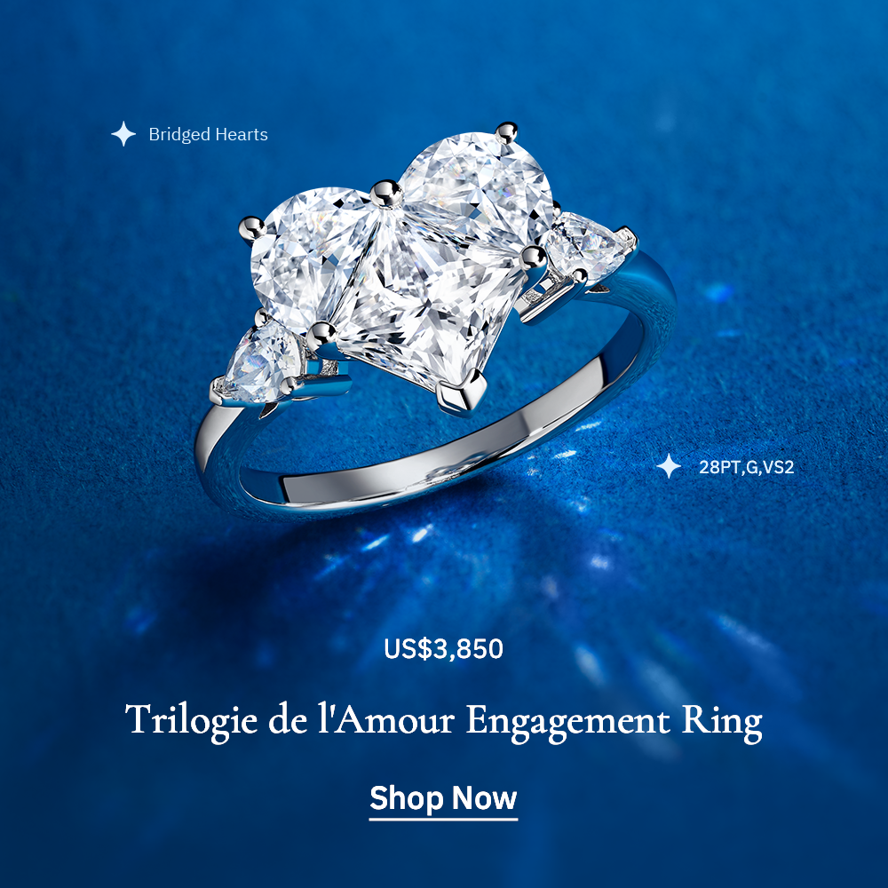 DR Trilogie Three-Stone Engagement Ring