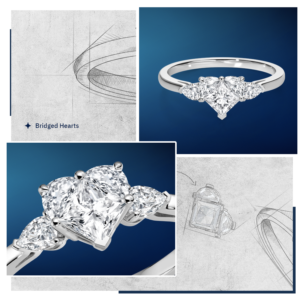 DR Trilogie Three-Stone Engagement Ring