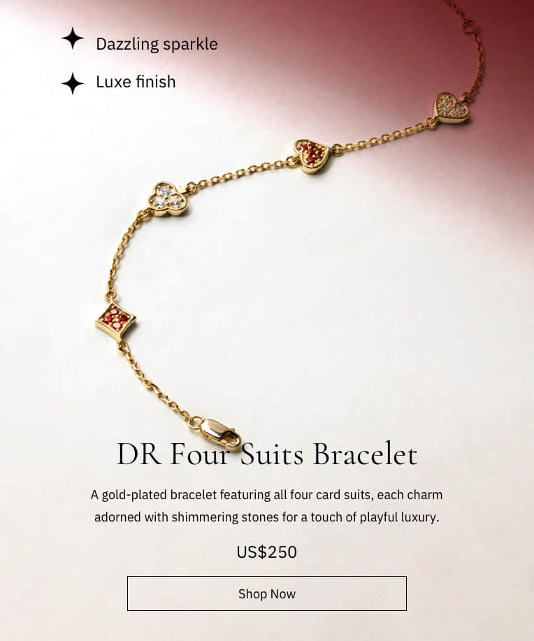 DR Four Suits of Love Bracelet