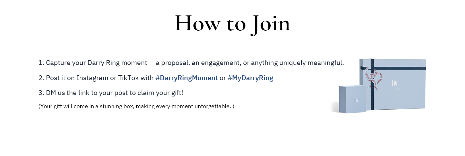 Darry RIng UGC giveaway