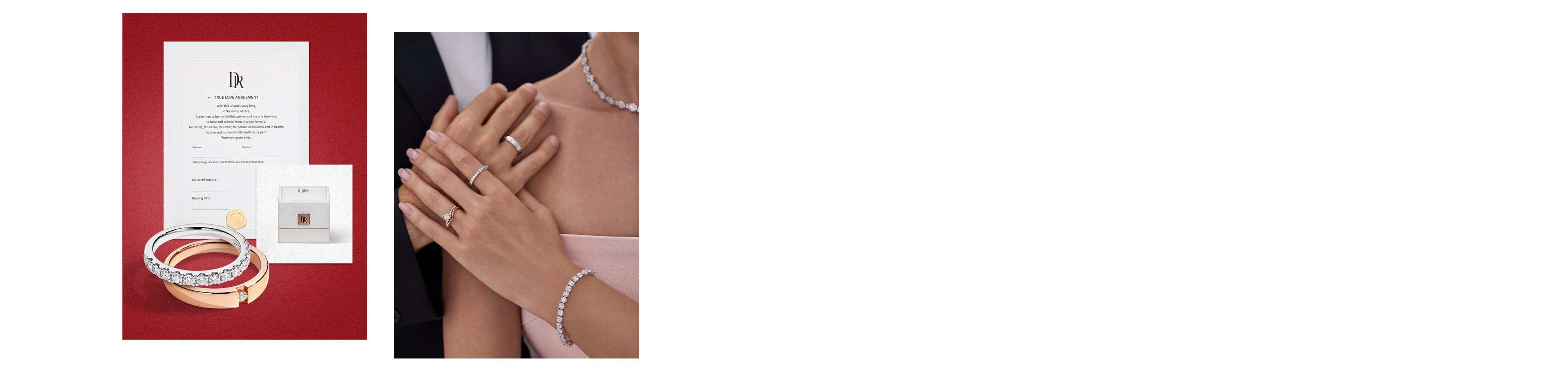 DR wedding rings banner