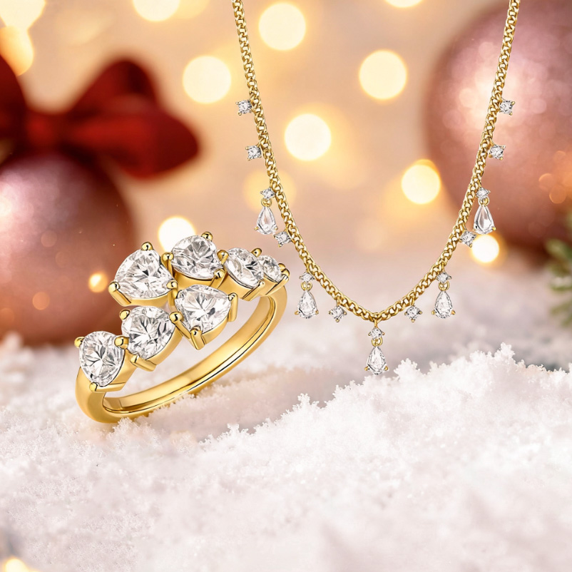 Promise Rings for Couples | Heart Open Ring | Darry Ring
